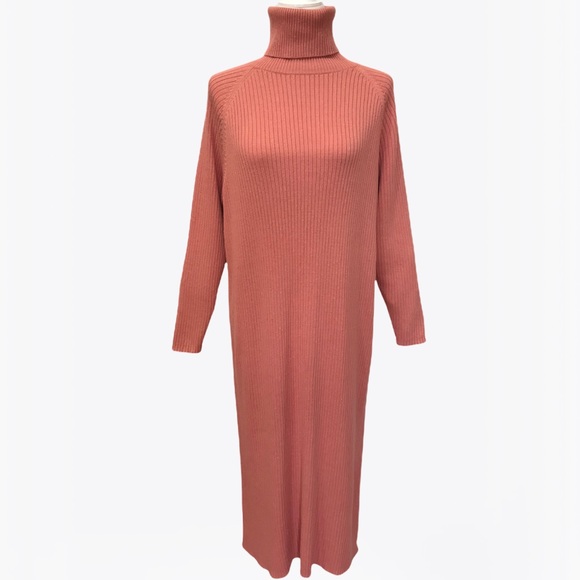 Free People knit Turtleneck Catalina Sweater Midi Dress XS/S - Picture 6 of 17